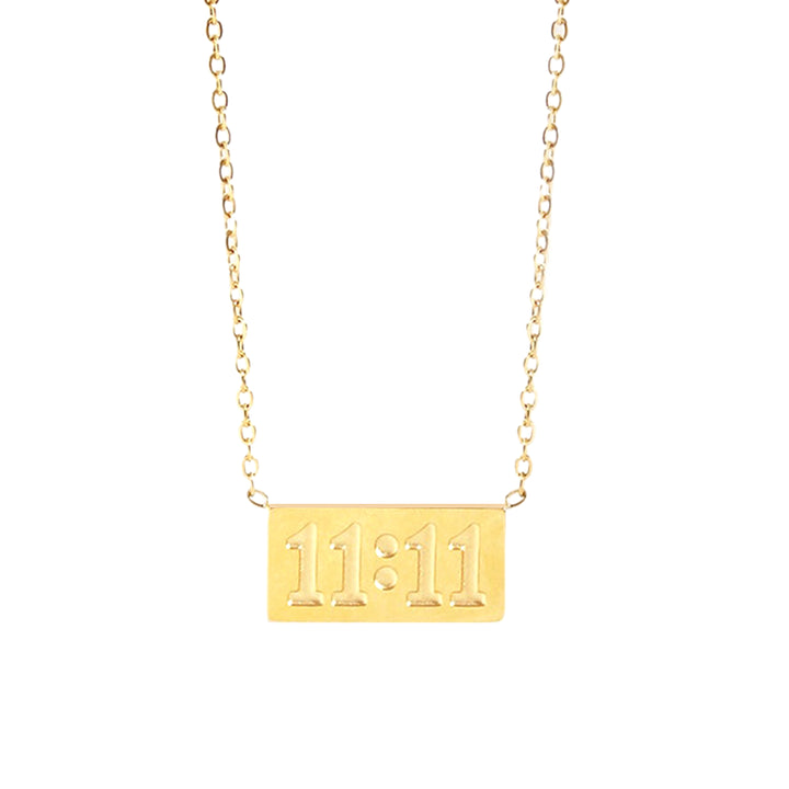 Make a Wish 11:11 Pendant Necklace