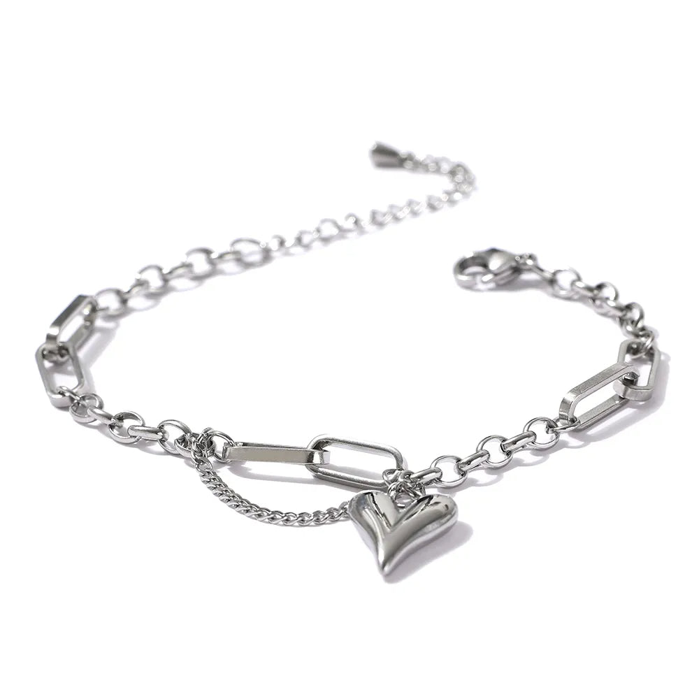 Freya Heart Bracelet