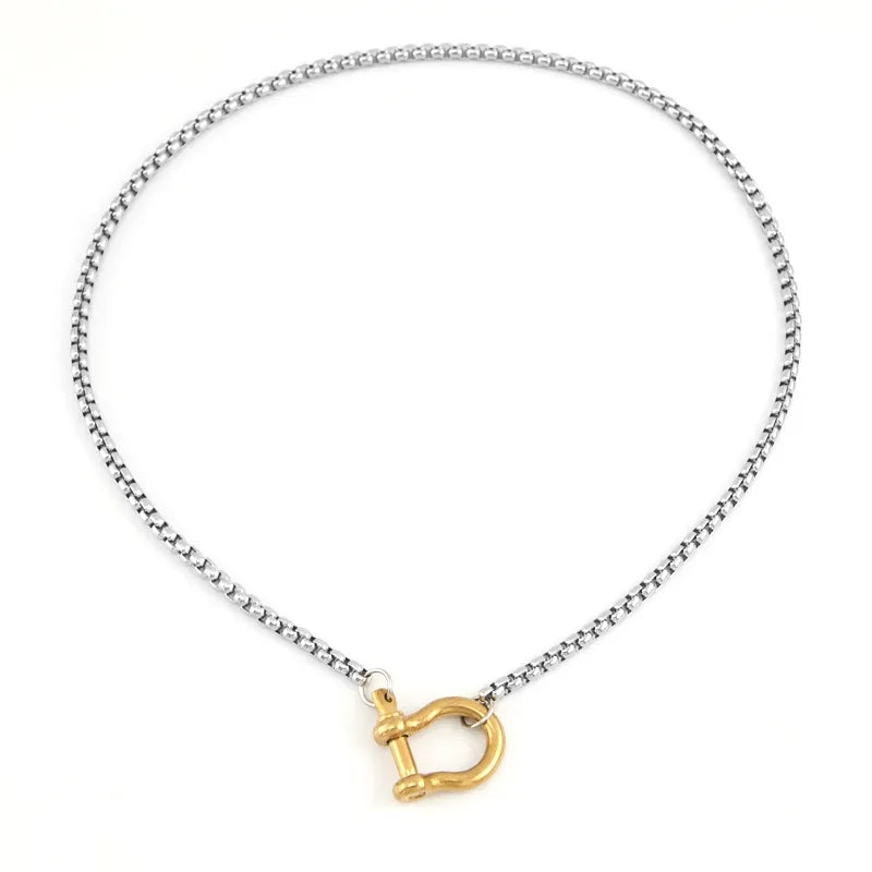 Steed Shackle Necklace