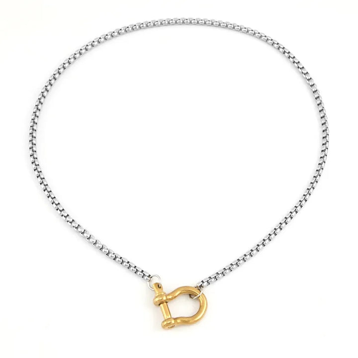 Steed Shackle Necklace