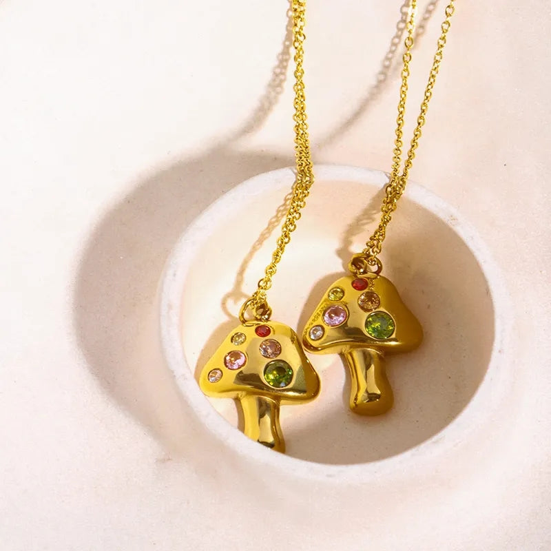 Maxie Mushroom Necklace