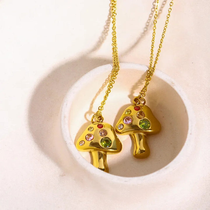 Maxie Mushroom Necklace