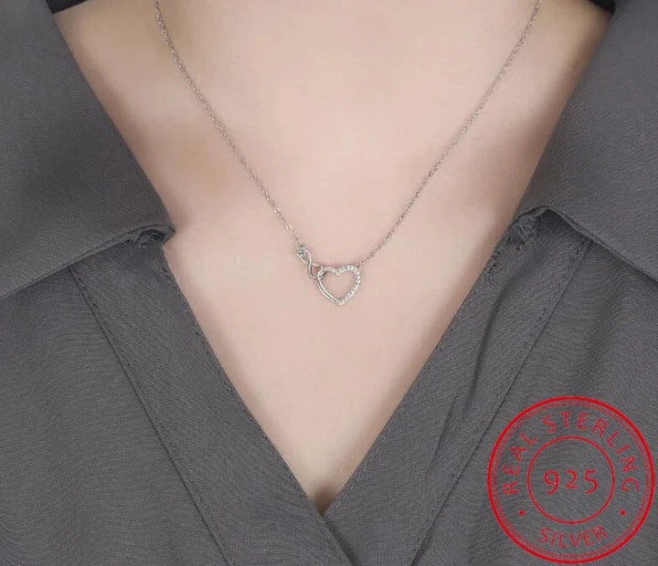 Infinity Heart Necklace