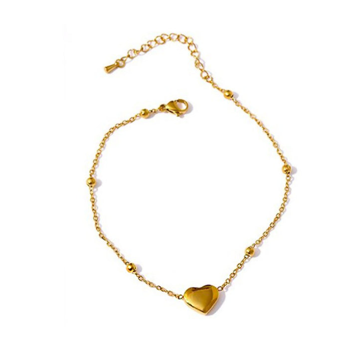 Alexa Heart Anklet