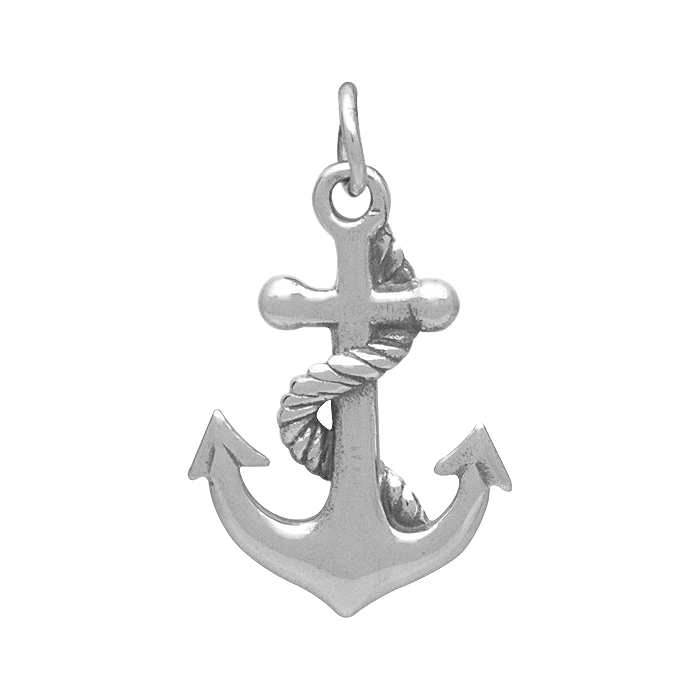 Sterling Silver Anchor Charm