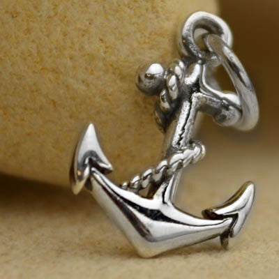 Sterling Silver Anchor Charm