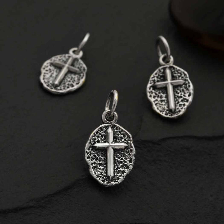 Sterling Silver Cross Charm