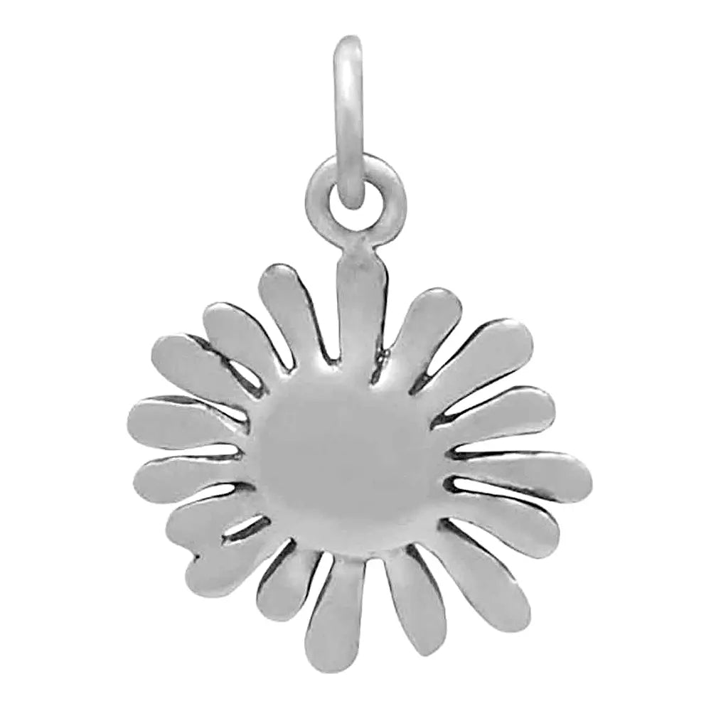 Sterling Silver Daisy Charm