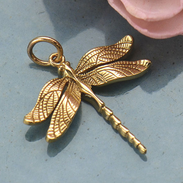 Sterling Silver Dragonfly Charm