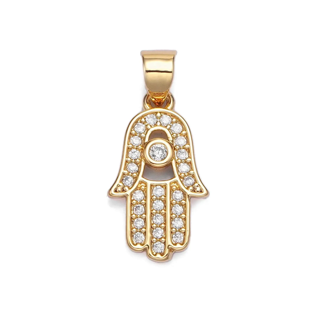 Hamsa Hand Evil Eye Charm