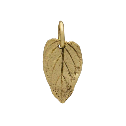 Botanical Leaf Charm