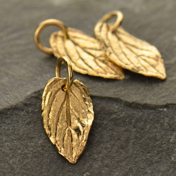 Botanical Leaf Charm