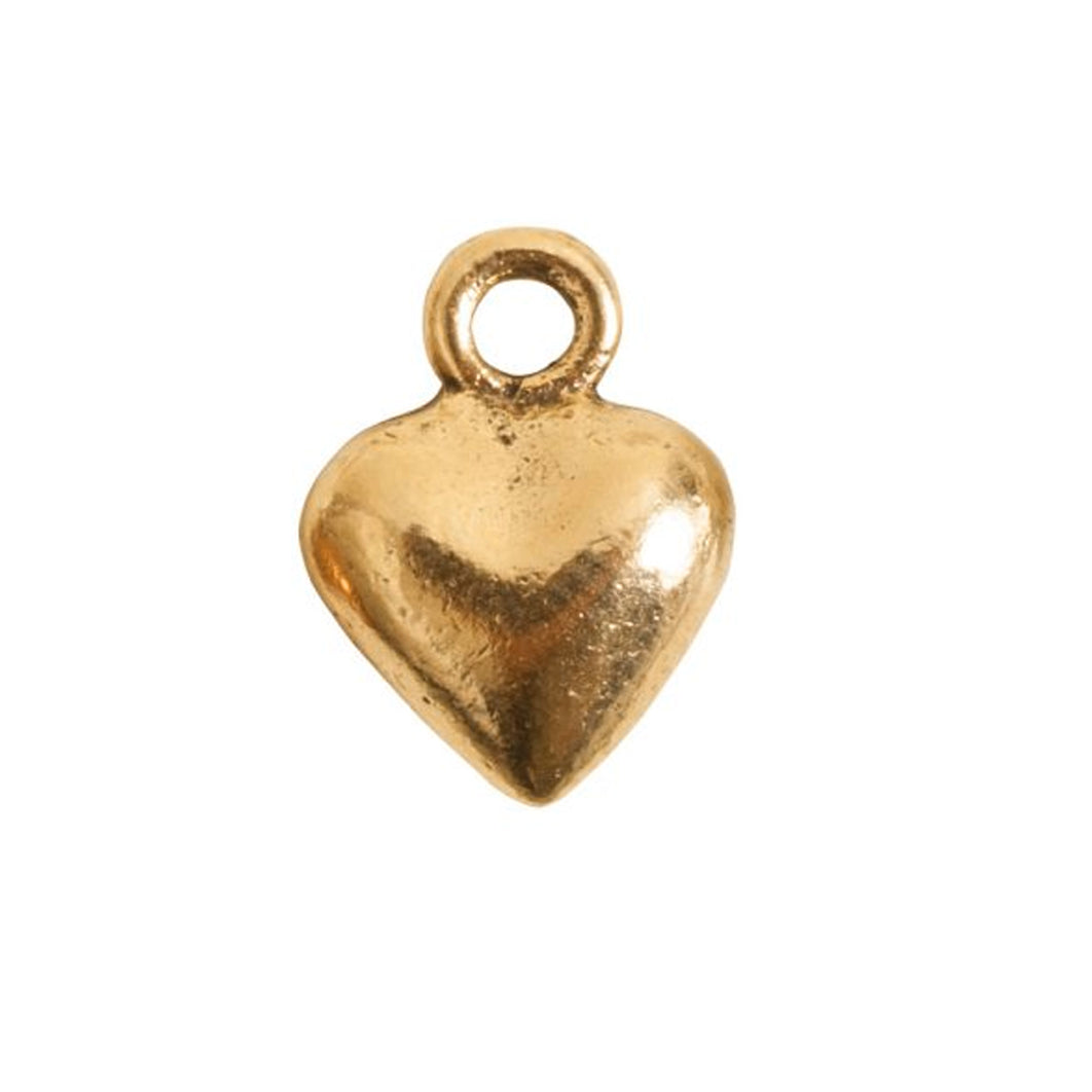 Pewter Heart Charm