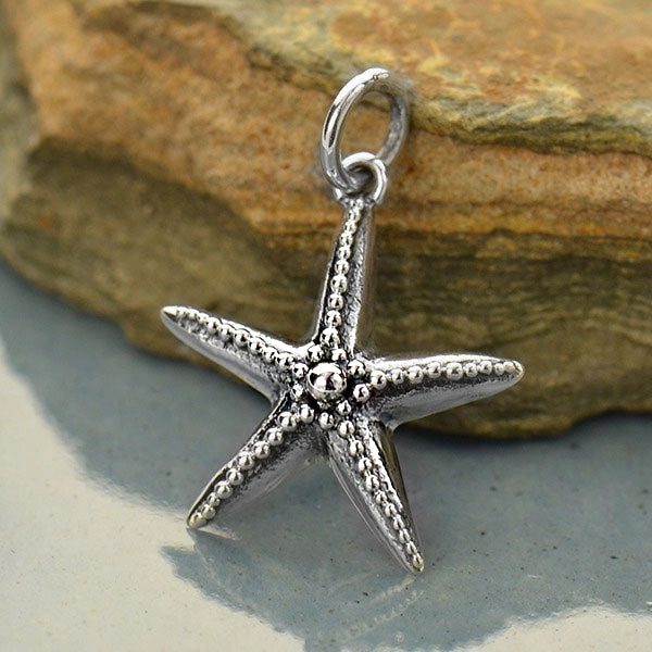 Sterling Silver Starfish Charm