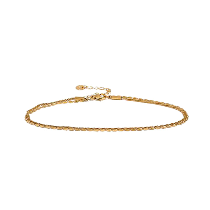 Cherie Double Strand Anklet