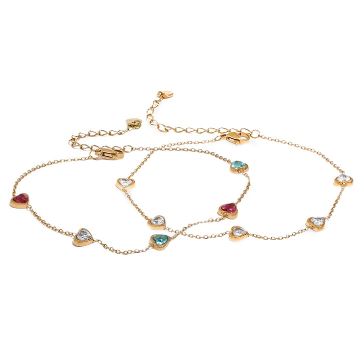 Adora Heart Anklet