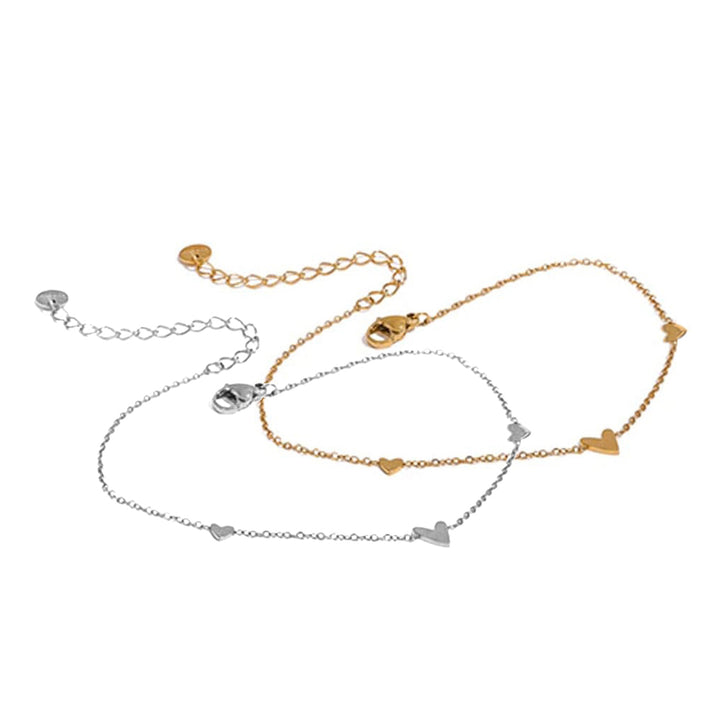 Dori Love "3 Hearts" Anklet