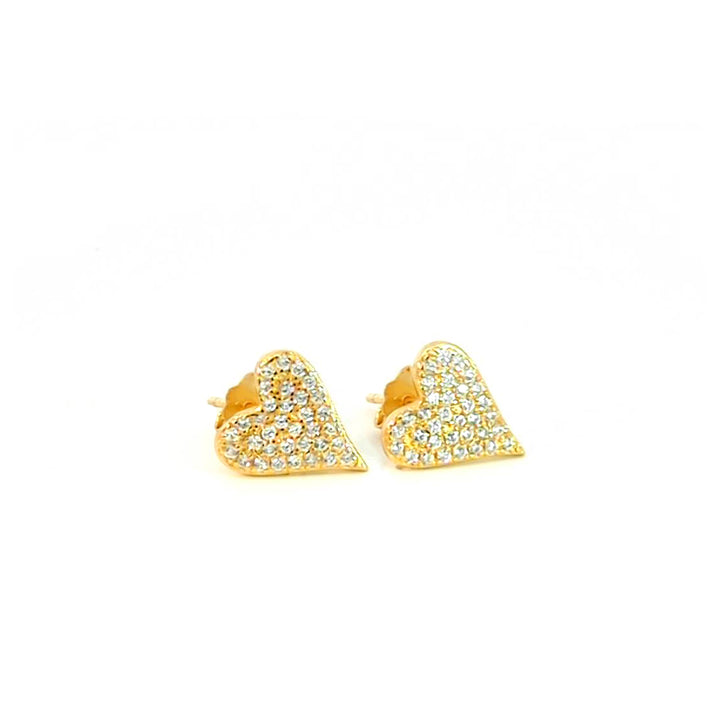 Eva Heart Earrings