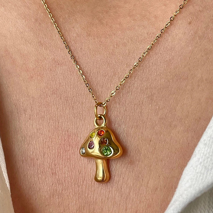 Maxie Mushroom Necklace