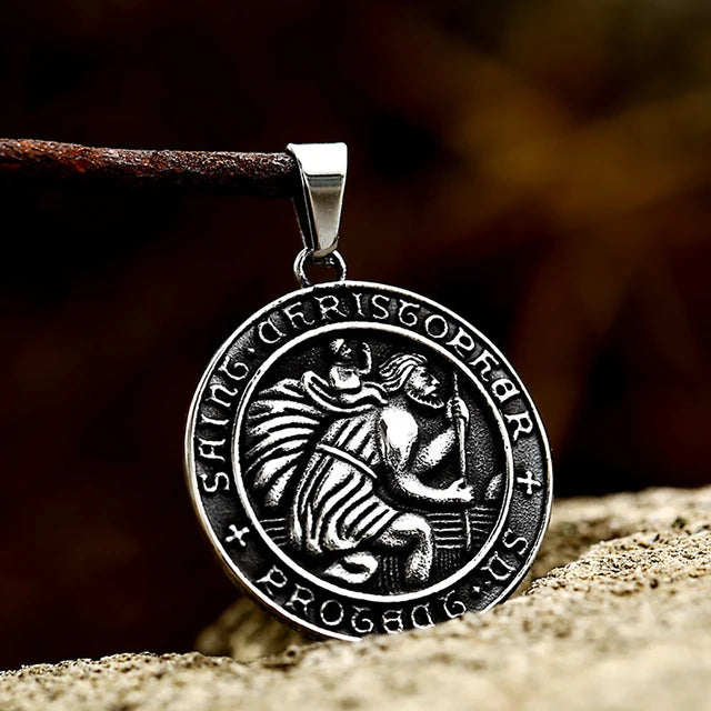 Pilgrim's Path Necklace (St. Christopher Pendant)