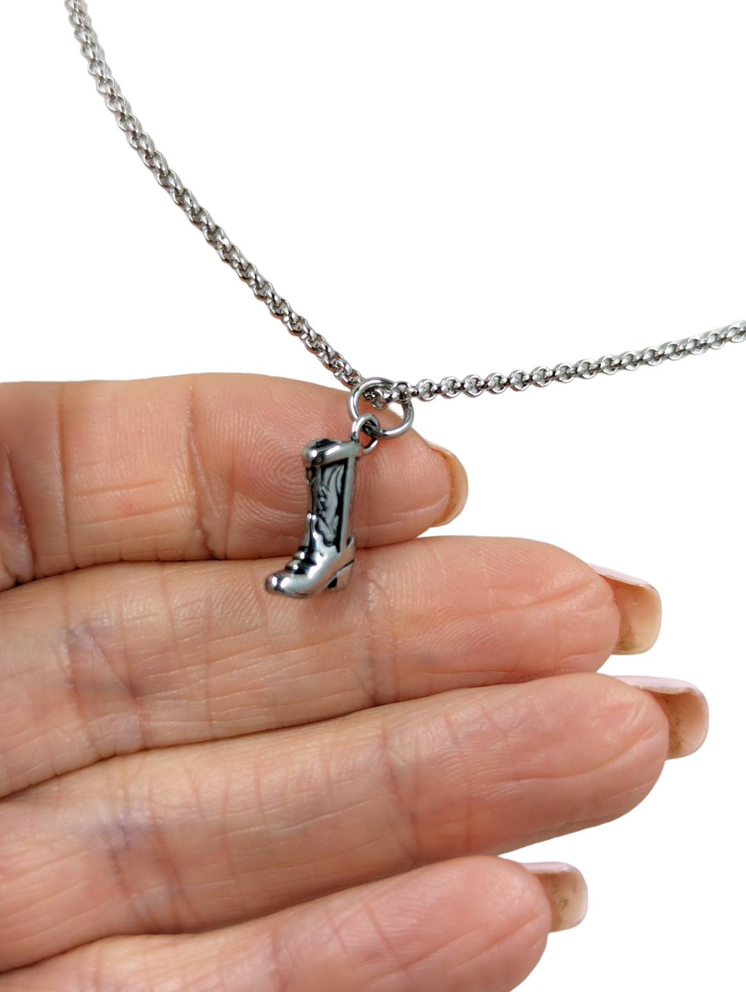 'BOOTS' were made for Walkin' Necklace
