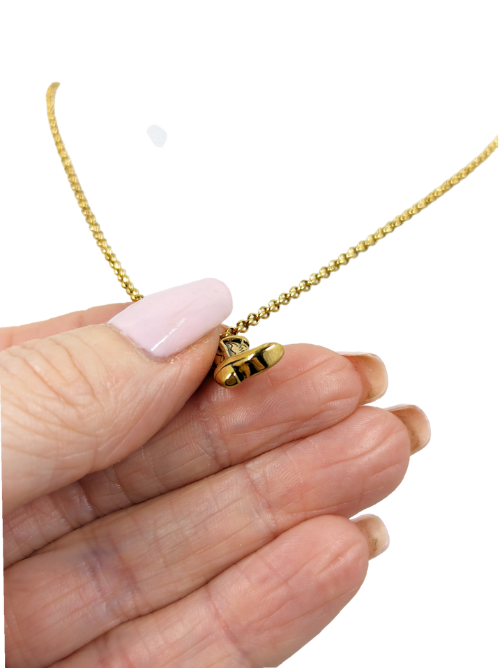 'BOOTS' were made for Walkin' Necklace