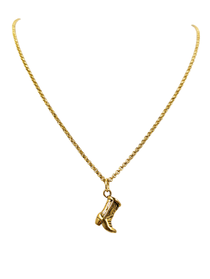 'BOOTS' were made for Walkin' Necklace