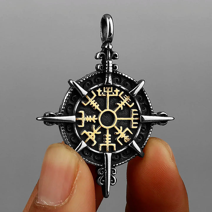 Viking's Compass Necklace