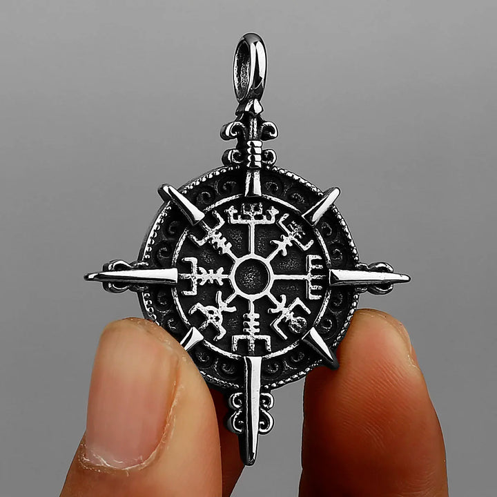 Viking's Compass Necklace