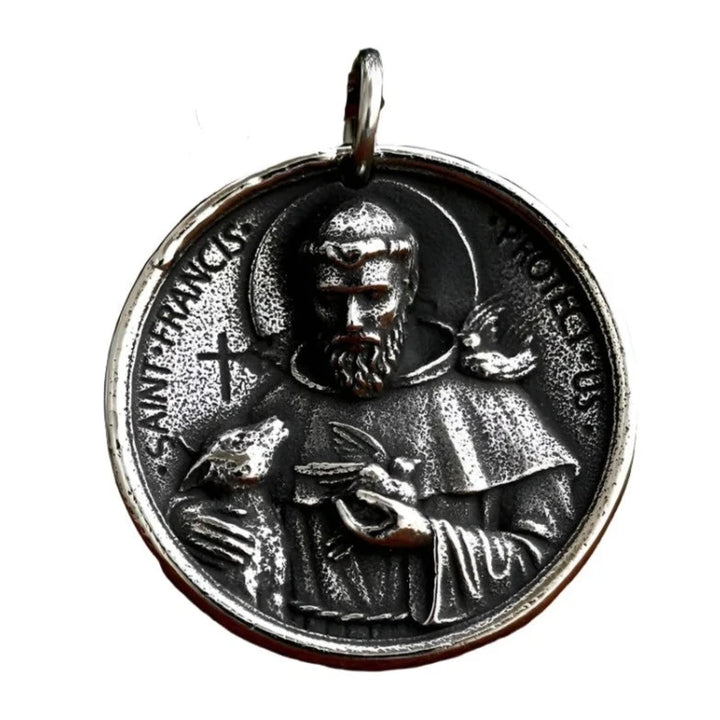 Holy Figure Necklace (St. Francis Pendant)