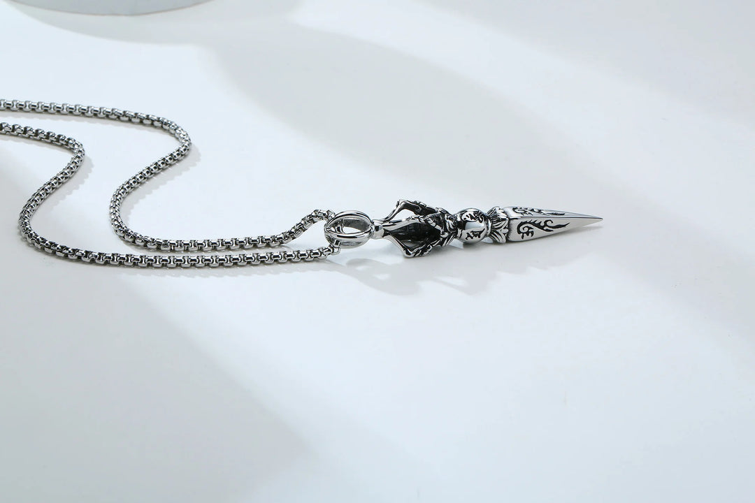 Dharma Necklace (Tibetan Dagger Pendant)