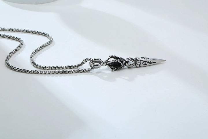 Dharma Necklace (Tibetan Dagger Pendant)