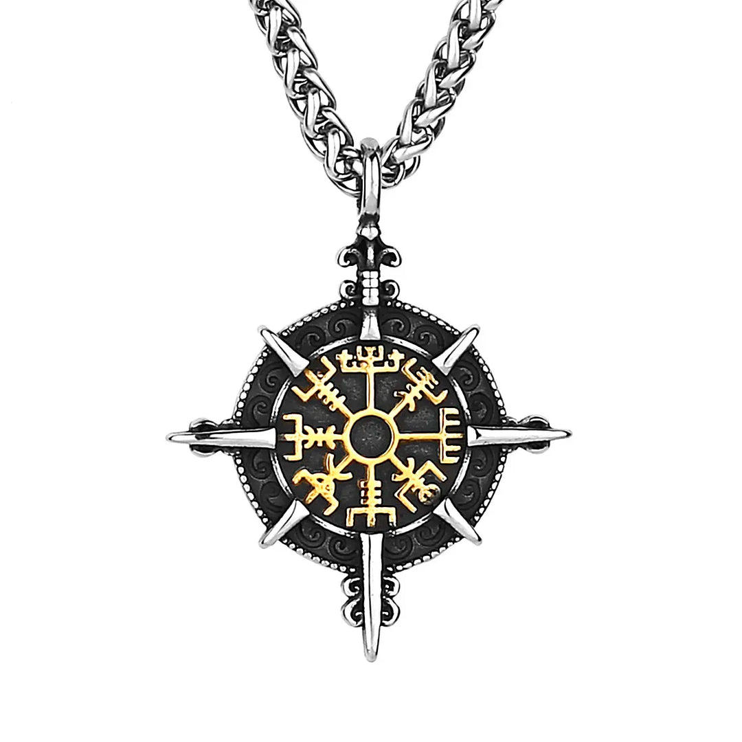 Viking's Compass Necklace