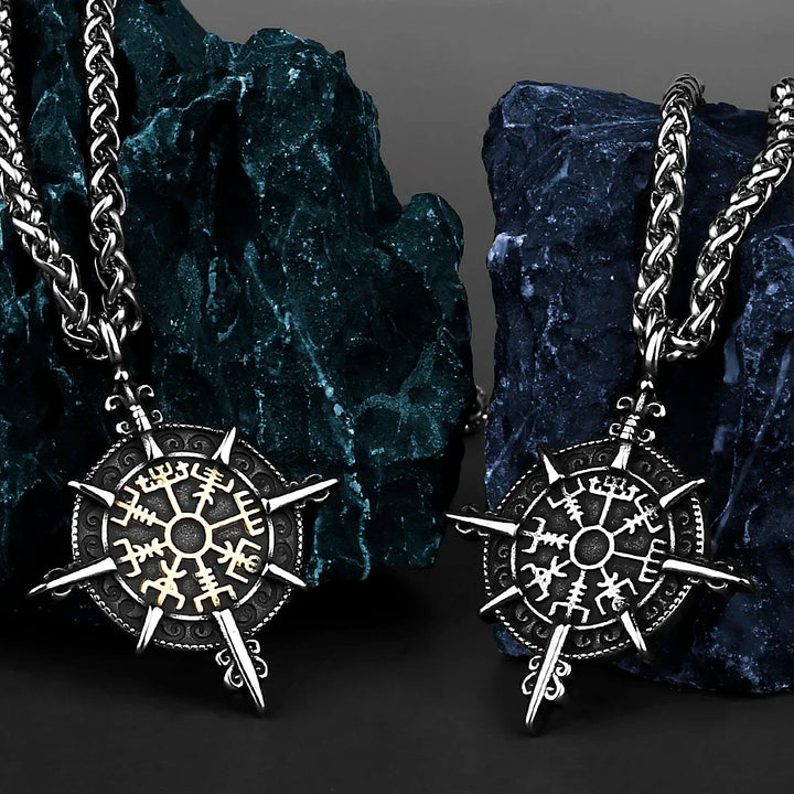Viking's Compass Necklace