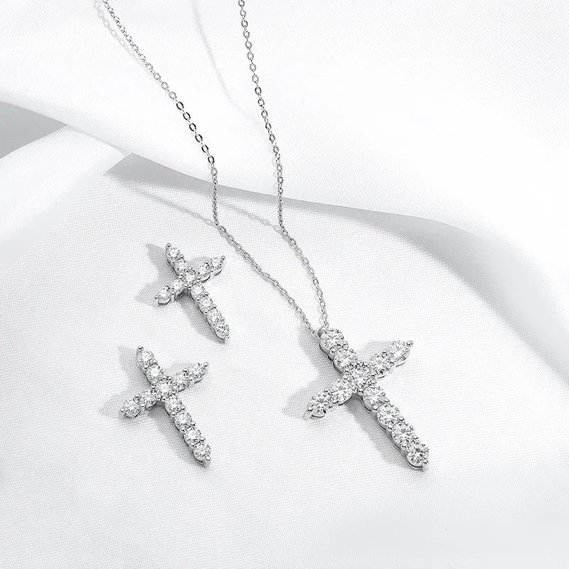 Radiant Faith Moissanite Necklace