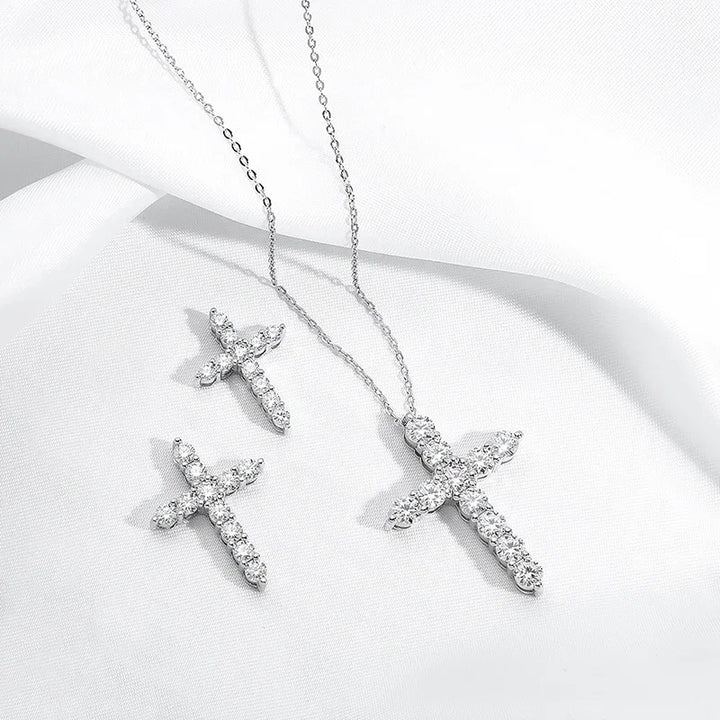 Radiant Faith Moissanite Necklace