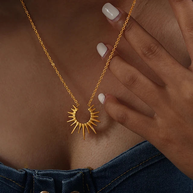 Punk Geometric Necklace