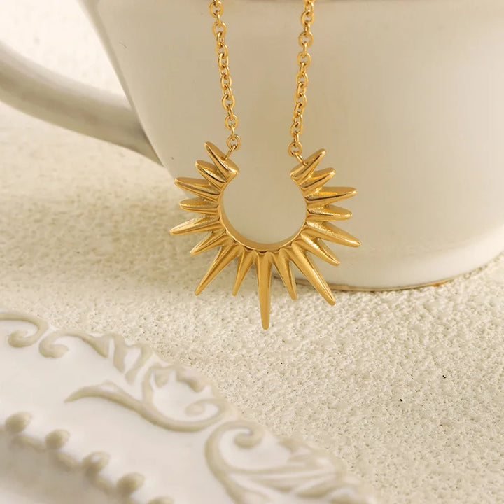 Punk Geometric Necklace