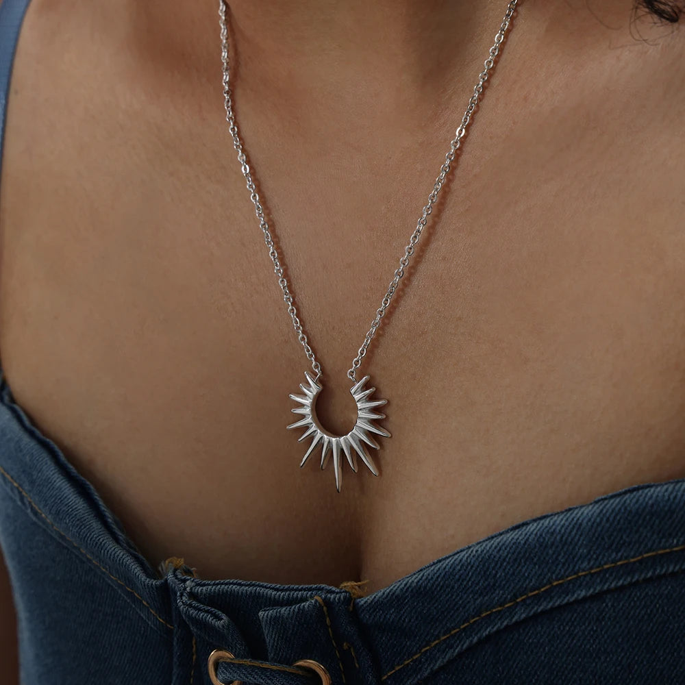 Punk Geometric Necklace