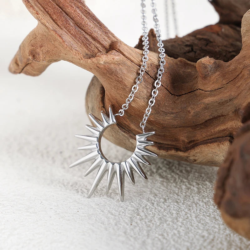 Punk Geometric Necklace