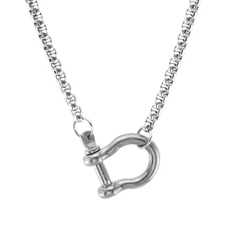 Steed Shackle Necklace