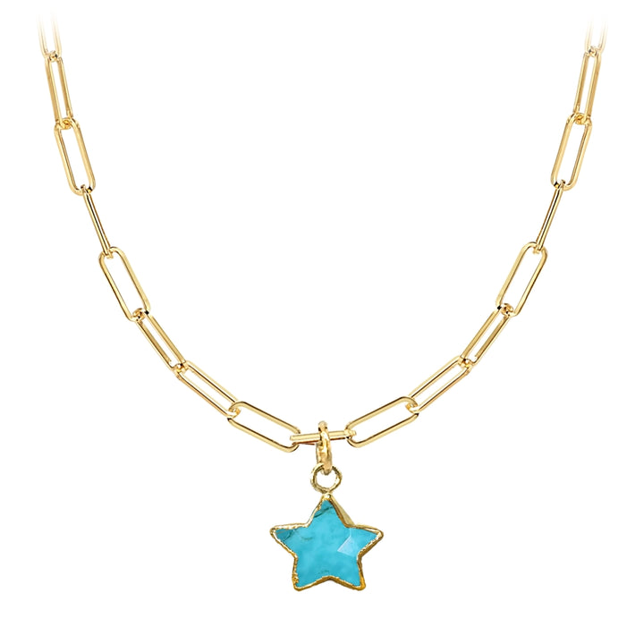 Turquoise Star Necklace