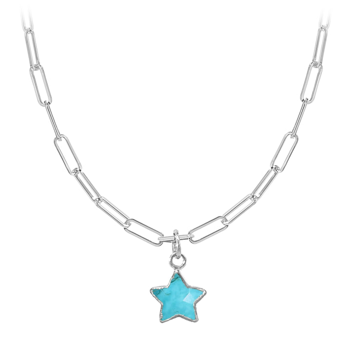 Turquoise Star Necklace