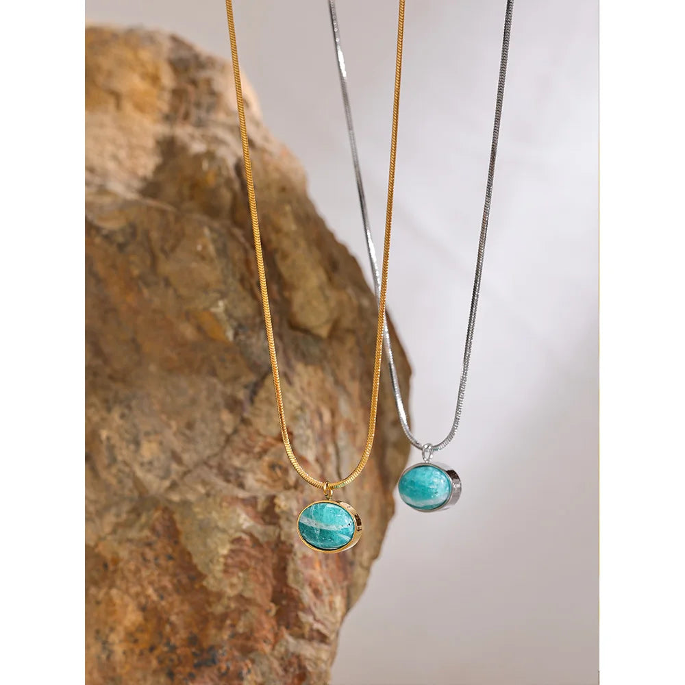 Sylvia Amazonite Necklace