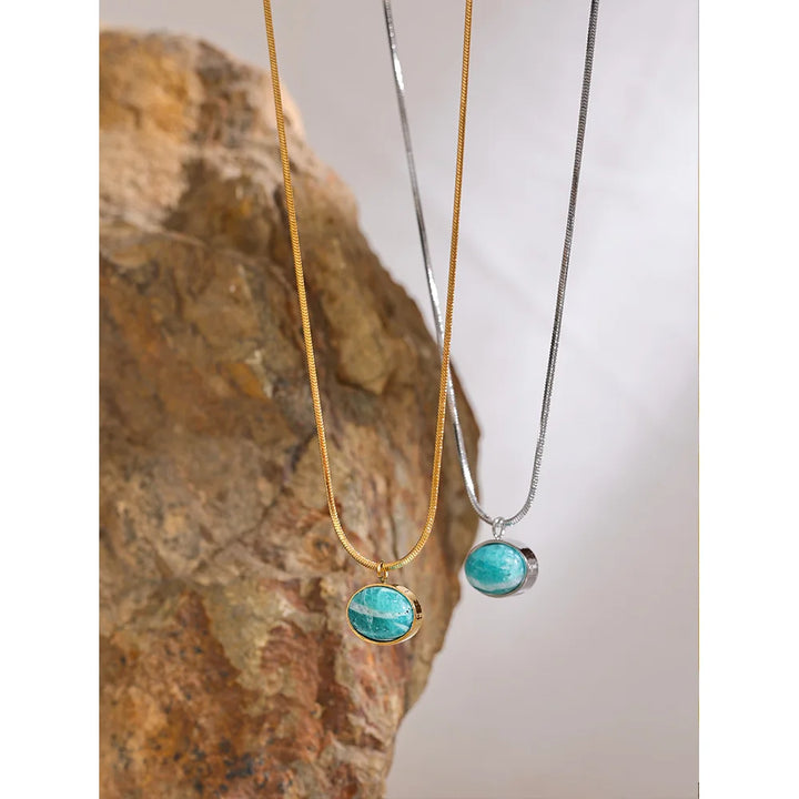Sylvia Amazonite Necklace