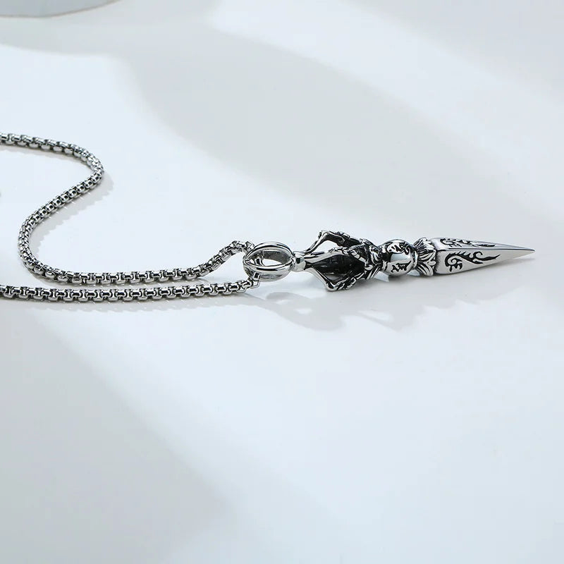 Dharma Necklace (Tibetan Dagger Pendant)