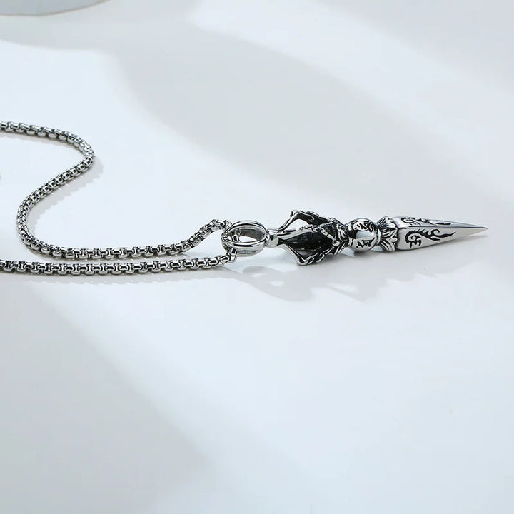 Dharma Necklace (Tibetan Dagger Pendant)
