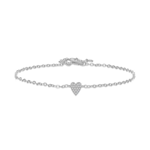 Aurora Bracelet (Cubic Zirconia Heart)