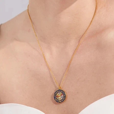 Celestia Zodiac Pendant (Double-sided)