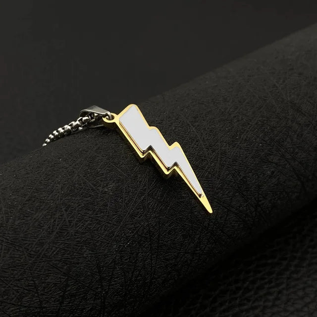 Zephyr Necklace (Electrifying Bolt Pendant)